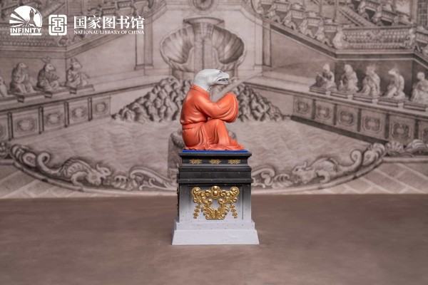 国宝还原计划 十二生肖兽首全身像 巳蛇