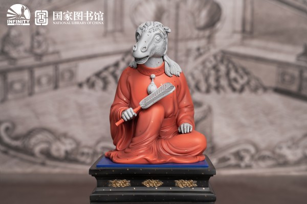 国宝还原计划 十二生肖兽首全身像 午马