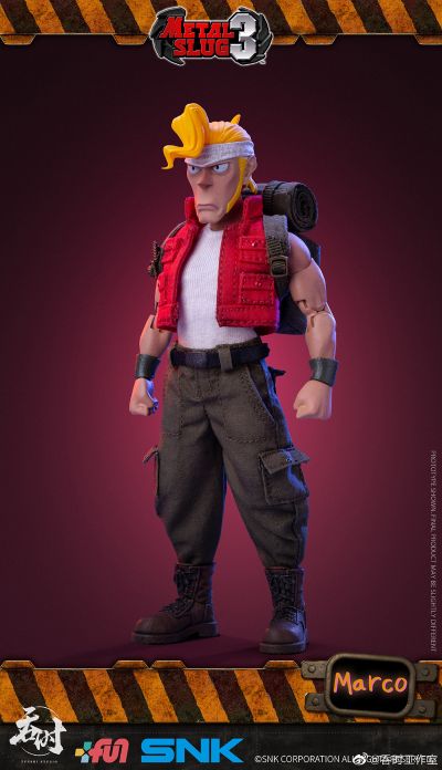 合金弹头3 马克·罗西 可动布衣人偶