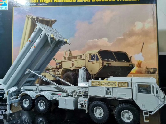 编号：01082 1/35 装甲车辆系列 俄罗斯 白杨-M型弹道导弹