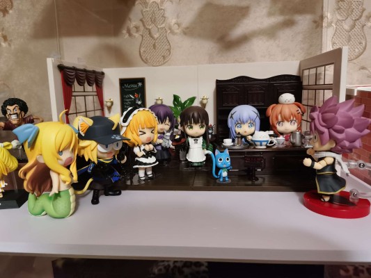 粘土人场景系列 #09 咖啡厅 B场景