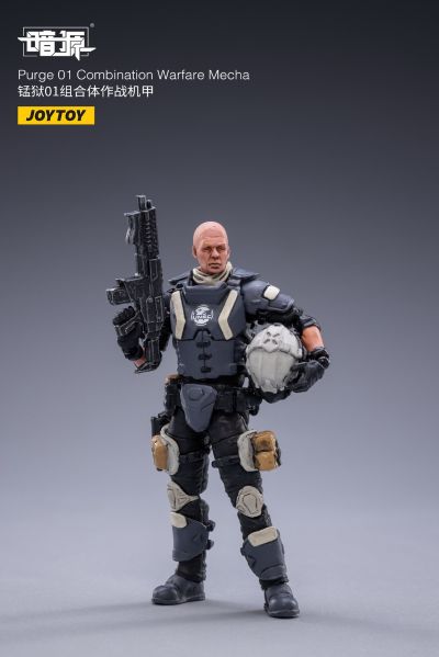 锰狱01组合体作战机甲