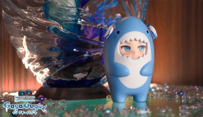 粘土人配件系列 玩偶裝 鲨鱼