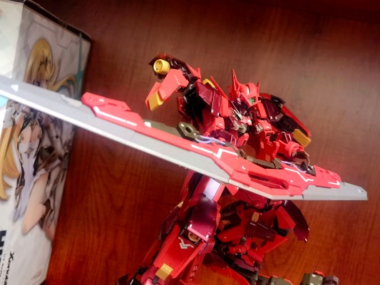 METAL BUILD 机动战士高达00F 正义女神高达F型用雪崩突进组件