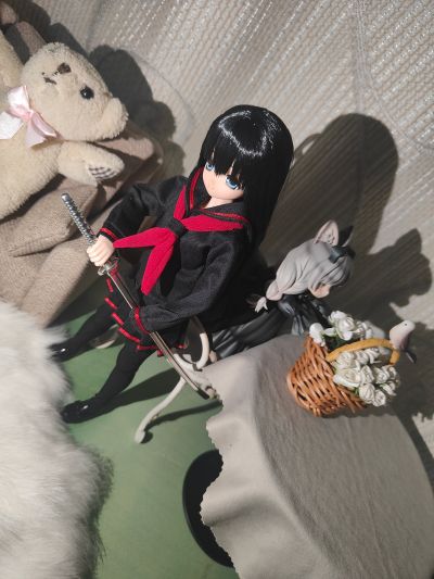 EX☆CUTE 美宇 / 甜蜜回忆 搭配多尔套装～纯黑头发～