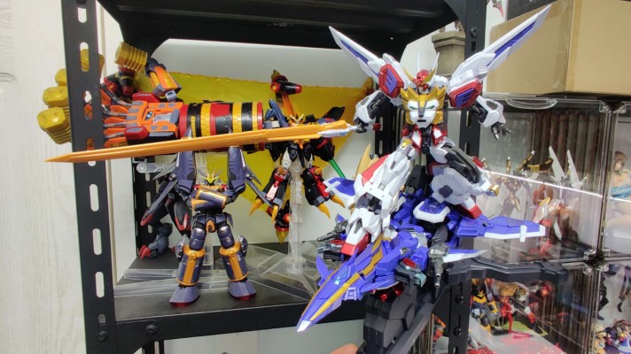 SMP ALTERNATIVE DESTINY 勇者凯撒 飞龙战机 与 超巨大合体套装