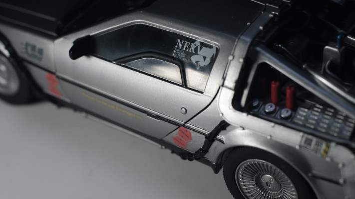 Movie Mecha No.09 1/24 回到未来 迪罗伦时光机 Part.II 