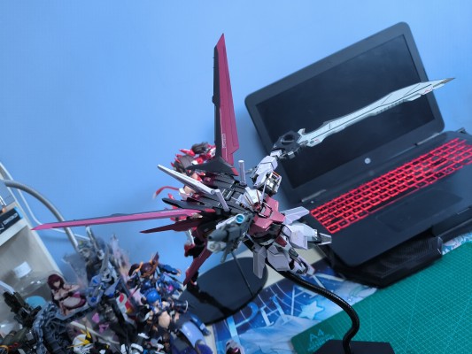 METAL BUILD 机动战士高达SEED DESTINY  嫣红强袭高达  斩舰刀装备型