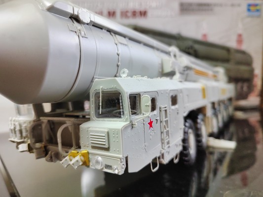 编号：01082 1/35 装甲车辆系列 俄罗斯 白杨-M型弹道导弹