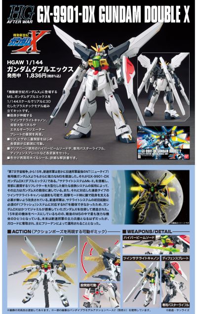HGAW 机动新世纪高达X DX高达