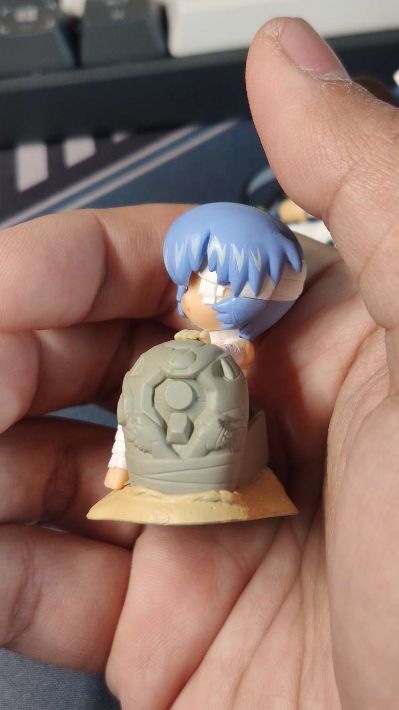 EVA 万圣节ミニディスプレイフィギュア 绫波丽＆明日香＆葛城ミサト＆伊吹摩耶 4种SET 