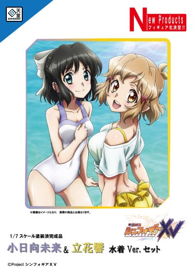 战姬绝唱XV 小日向未来 与 立花响 泳装套装