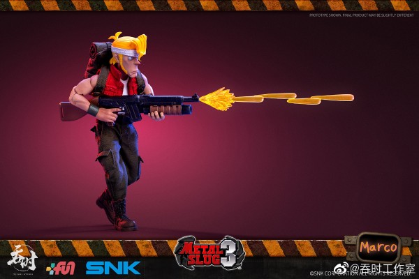 合金弹头3 马克·罗西 可动布衣人偶