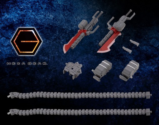 六角机牙 牙机将兵器 加特林刃