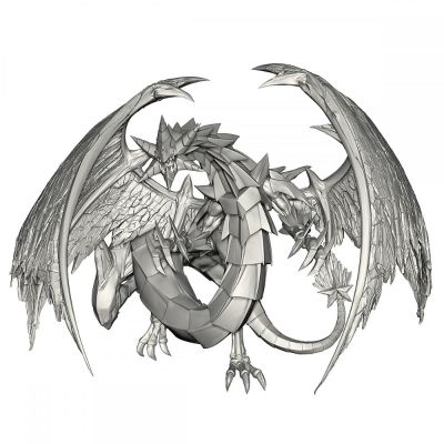 游戏王系列 冰结界之龙 光枪龙