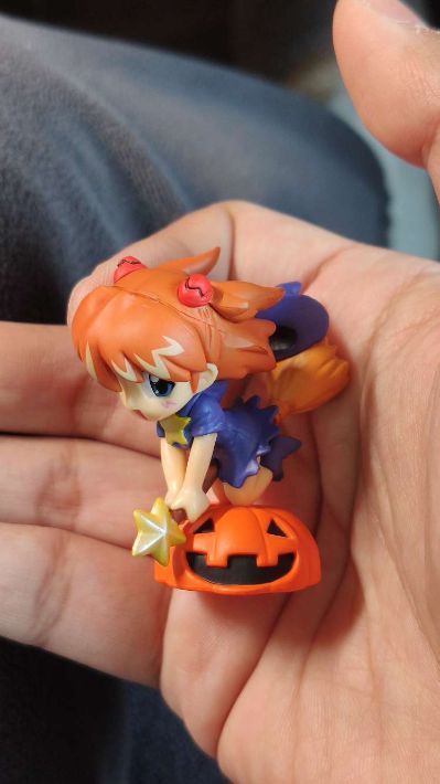 EVA 万圣节ミニディスプレイフィギュア 绫波丽＆明日香＆葛城ミサト＆伊吹摩耶 4种SET 