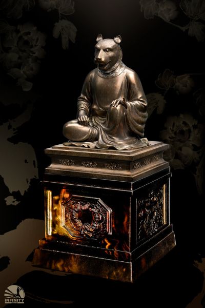 十二兽首全身像 寅虎