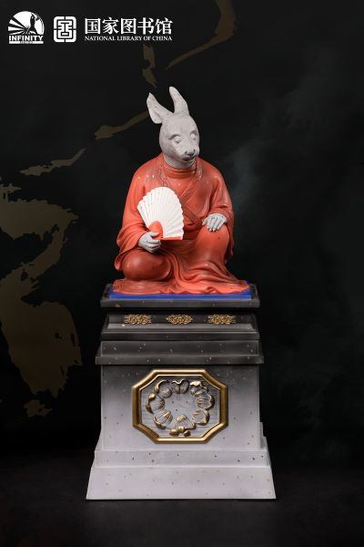 十二兽首全身像 卯兔