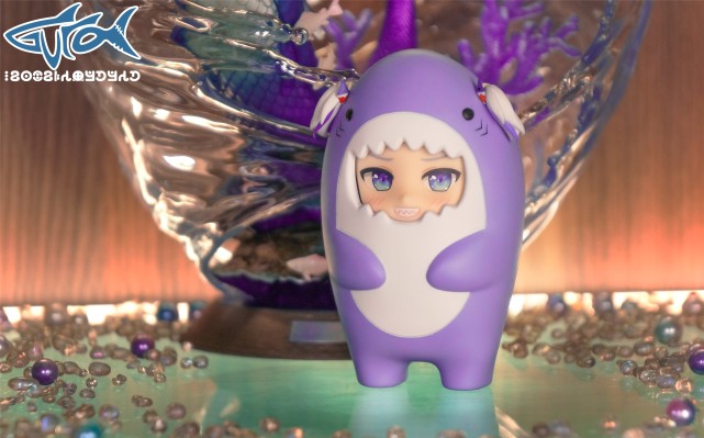 粘土人配件系列 玩偶裝 鲨鱼