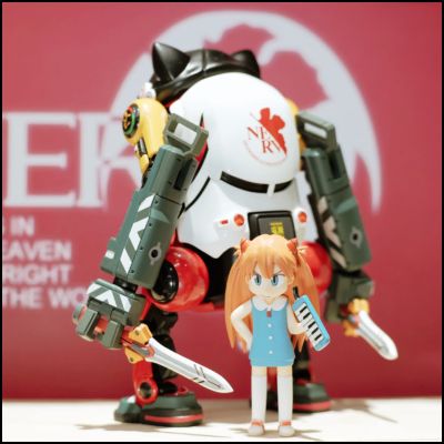 20 机动机器人WeGo EVA联动系列 Vol.2“2号机(动力机械臂)”+式波・明日香・兰格雷