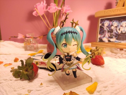 粘土人#898 初音未来 GT企划 赛车初音 2018