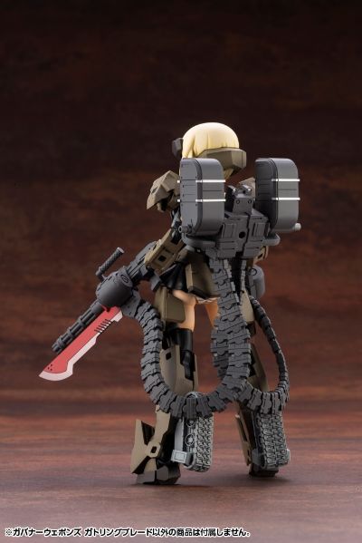 六角机牙 牙机将兵器 加特林刃