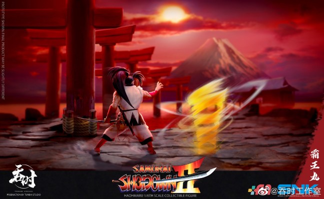 真侍魂：霸王丸地狱变 霸王丸 可动布衣人偶