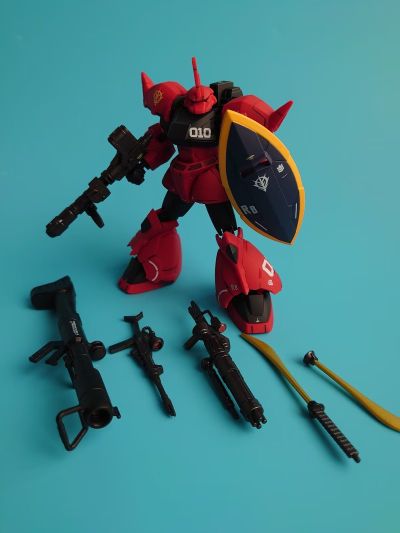 食玩 机动战士高达 MSV-R 强尼·莱汀的归来 MS-14B 高机动型勇士改 强尼·莱汀专用机