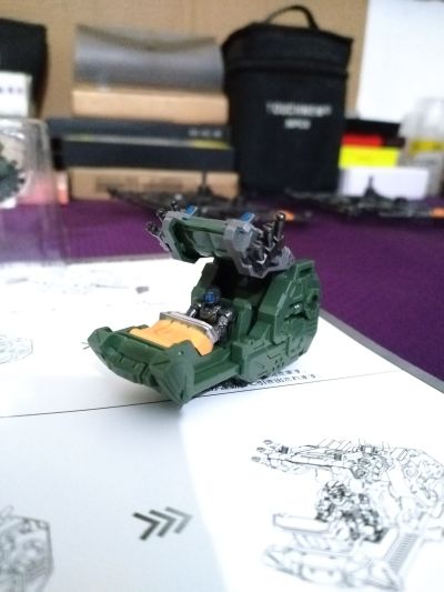 戴亚克隆 陆战变形突击兵＜战车装备＞