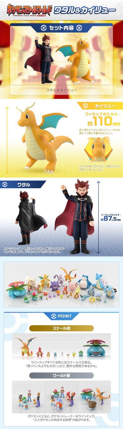 宝可梦比例世界 关都地区 阿渡与快龙