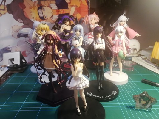 妖狐×僕SS 凜々蝶＆カルタフィギュア 白鬼院凜々蝶/髏々宮カルタ 2种套件 