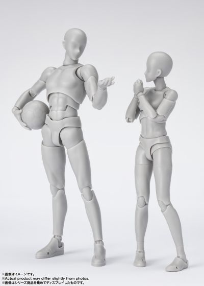 S.H.Figuarts 男性素体  体育运动豪华套装（灰色）