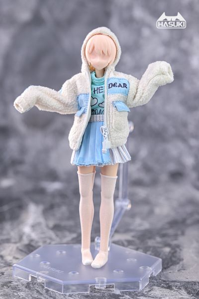 CS004 冬季羊羔绒套装 机娘服装包