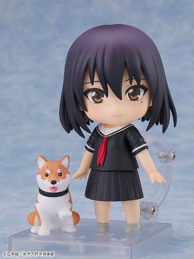 粘土人#2061  世界末日柴犬为伴 主人+小春