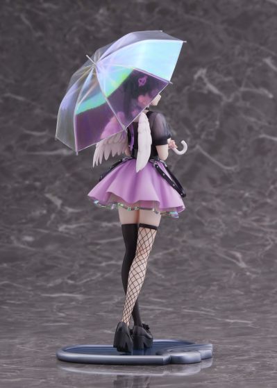 打开雨伞 收起翅膀 心羽