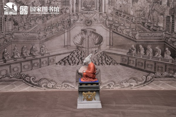 十二兽首全身像 卯兔