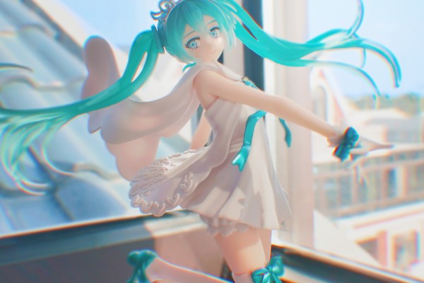 超级景品 “初音未来15周年纪念” 原画师：スオウ