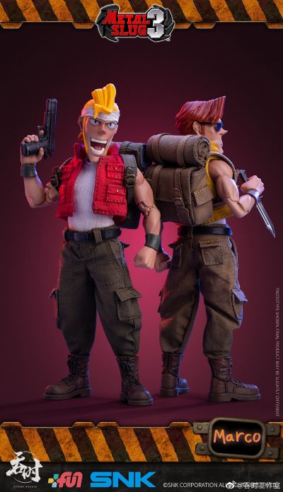 合金弹头3 马克·罗西 可动布衣人偶