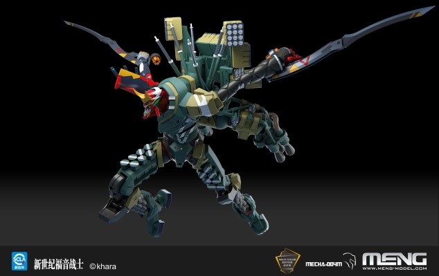 MECHA-004M 泛用人形决战兵器 人造人新世纪福音战士新2号机α（纯色版）