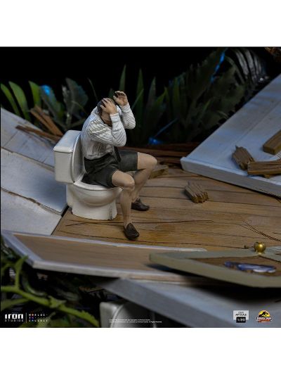 侏罗纪公园 暴龙攻击 Donald Gennaro