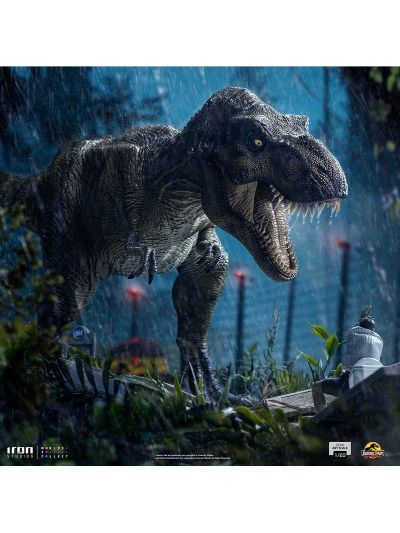 侏罗纪公园 暴龙攻击 Donald Gennaro