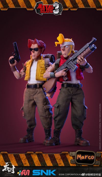 合金弹头3 马克·罗西 可动布衣人偶