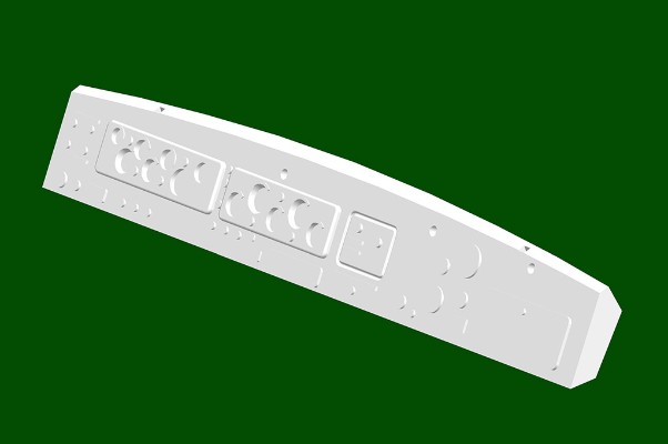 编号：01089 1/35 装甲车辆系列 MAZ-545 拖车牵引 CHMZAP-5247G 半挂车