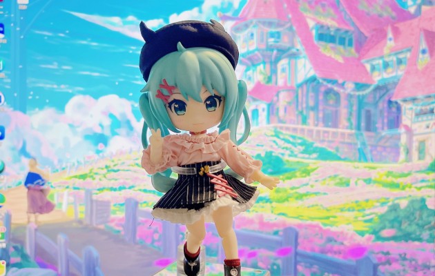 粘土娃 初音未来 约会服装