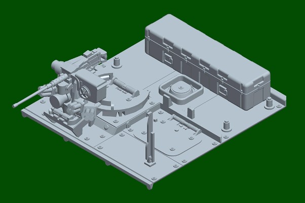编号：07456 1/72 装甲车辆系列 斯崔克M1132工程车带SOB工程铲
