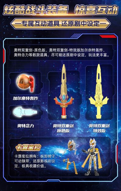 奥特名鉴 群星版第七弹-奏响明天