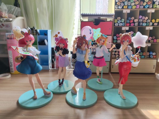 一番赏 五等分的新娘∬ ～完美假期～ B奖 中野二乃 游乐园造型