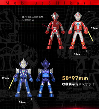 奥特名鉴 荣耀版第二弹-勇气羁绊特典