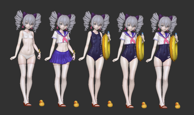 崩坏3rd 布洛妮娅  夏活泳装