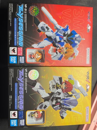 TINY SESSION 超时空要塞DELTA  VF-31F 齐格飞（梅瑟机）+要·巴卡妮雅